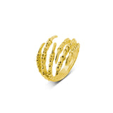 Claw Gold Plated Ring