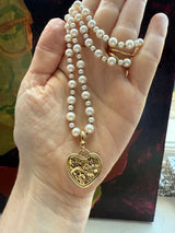 Guld Hjerte 18k Guld Vedhæng