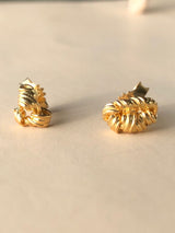 Fouettés Sticks 24K Gold Plated Studs