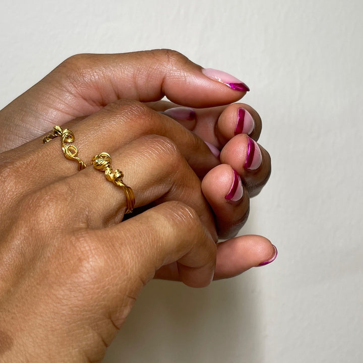 Fouettés #1 24K Gold Plated Ring