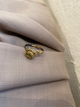 Love Seafire 18K, 22K & 24K Gold Ring w. Sapphire