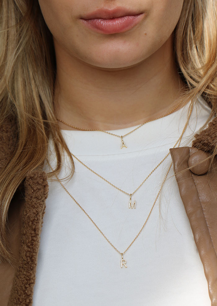 My O 18K Whitegold Pendant w. Diamonds
