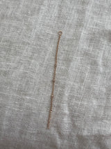 By Naila | 18K Gold, Whitegold or Rosegold Behind Ear Chain w. Diamonds