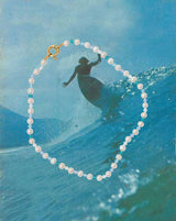 The Ocean Pearl 18K Gold Plated Choker w. Beads & Pearls