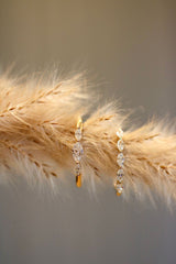 Hende Midtersten 18K Hvidguld Ring m. Diamanter