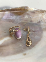 Ora Hanger 14K Gold Earring