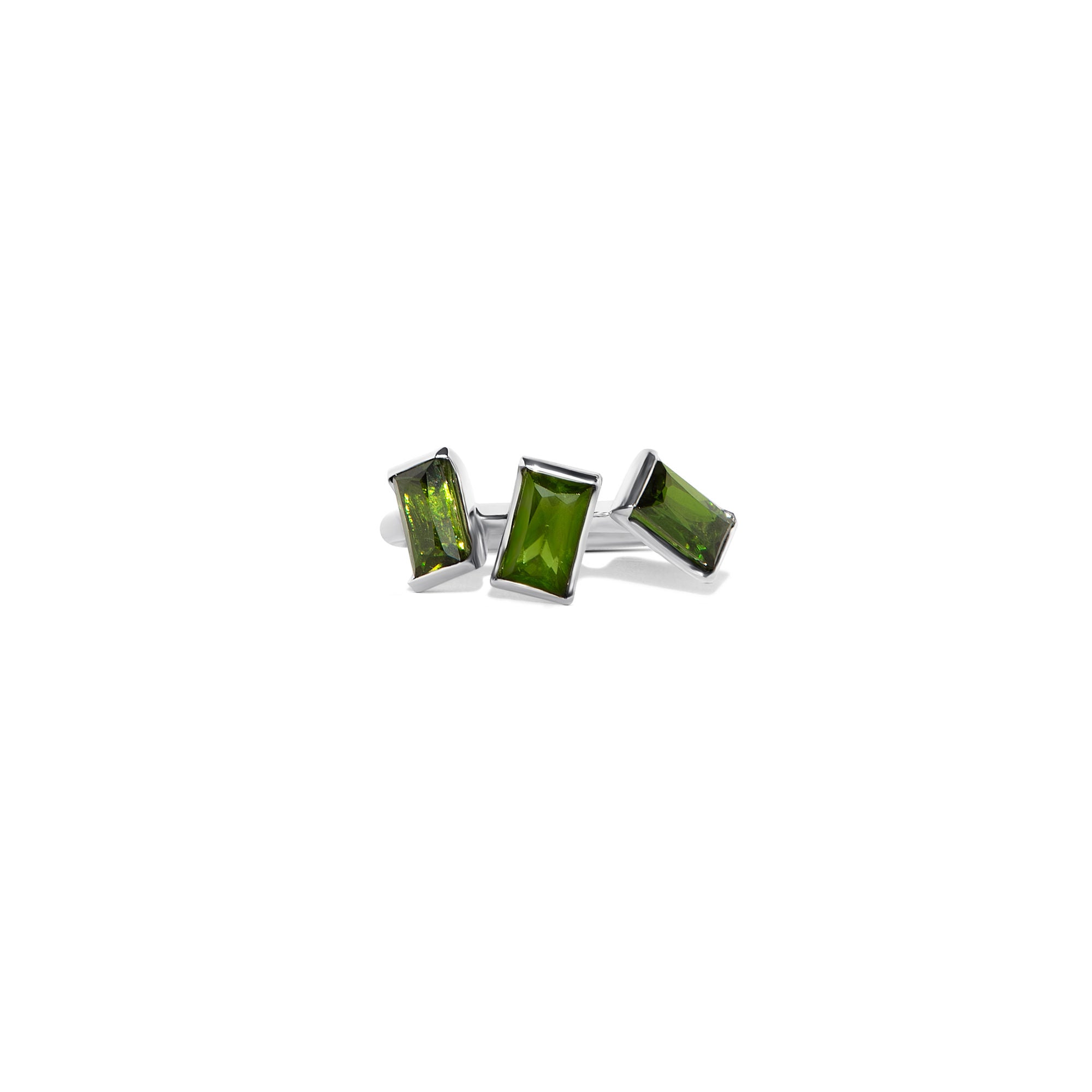 Bloom 4 18K eller 14K Guld, Hvidgulds eller Rosaguld Ring m. Turmaliner