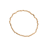 Spiral 14K Gold Bangle