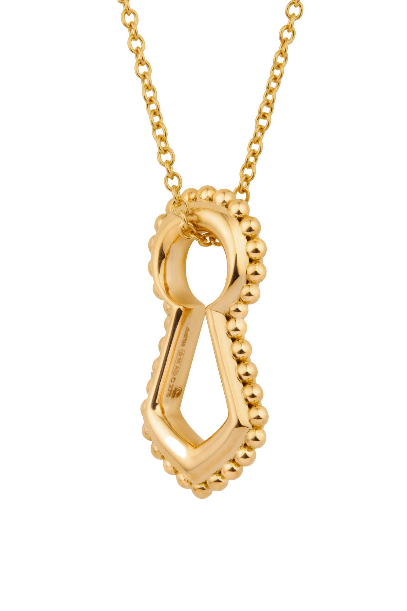 Unlock Indiscretion Large 18K Gold Necklace