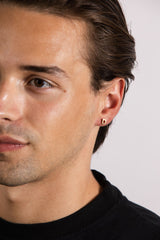 IX D 22K Gold Plated Stud