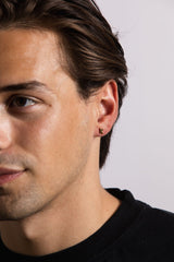 IX K 22K Gold Plated Stud