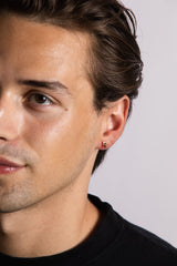 IX R 22K Gold Plated Stud