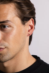 IX T 22K Gold Plated Stud