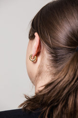 IX Finley 22K Forgyldt Hoop Ørering