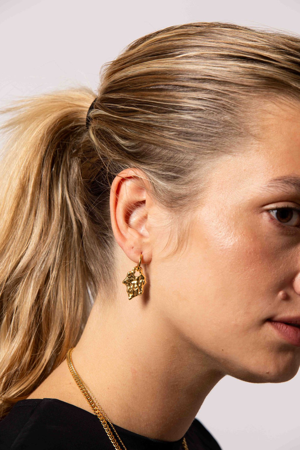 IX Idris 22K Gold Plated Necklace