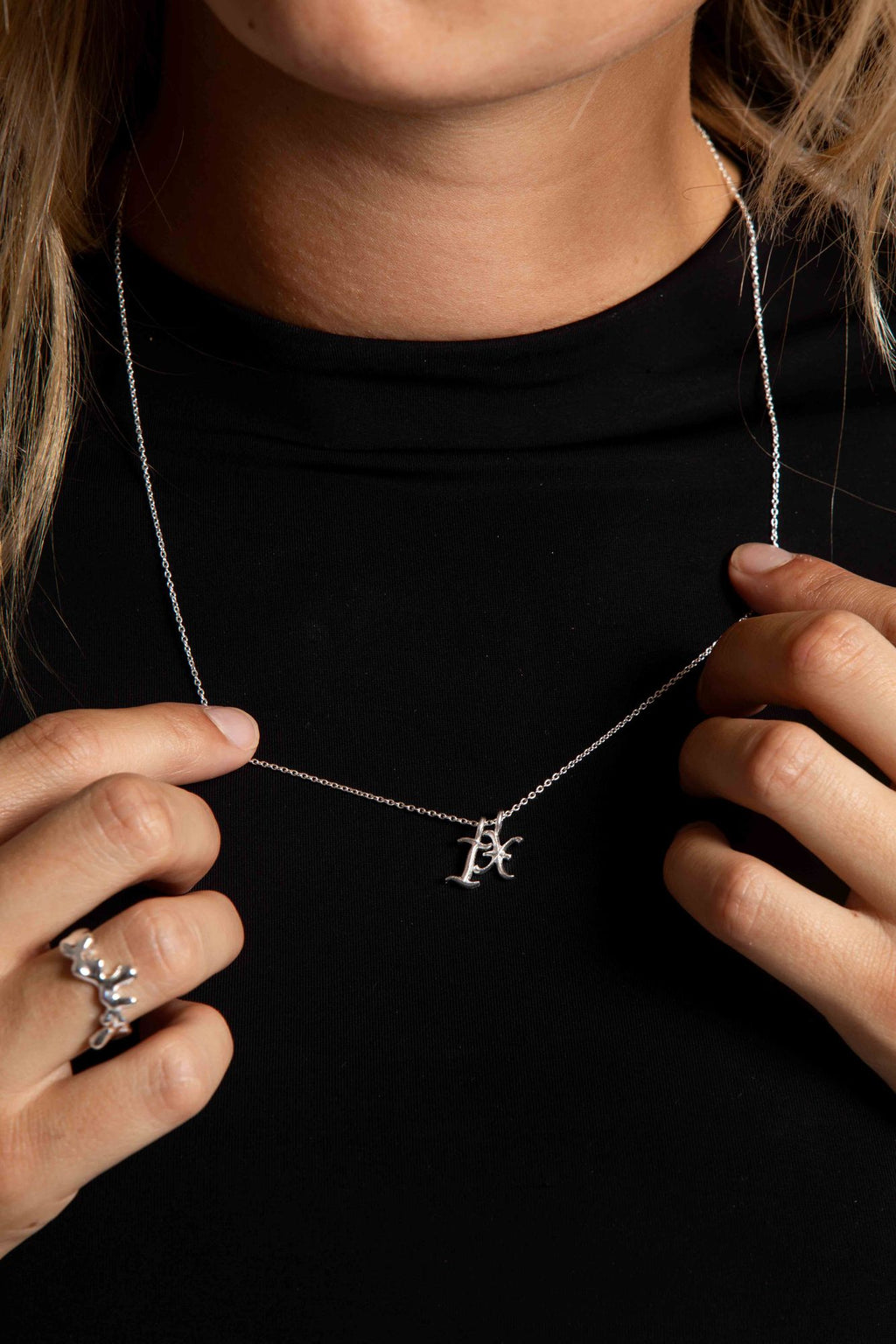 IX P Ice Silver Pendant