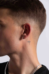 IX Billy Silver Hoop w. Zirconia