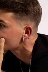 IX Philine Silver Hoop w. Pearl