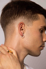 IX Philine 22K Gold Plated Hoop