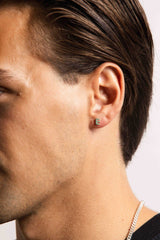 IX E Silver Stud w. Zirconia