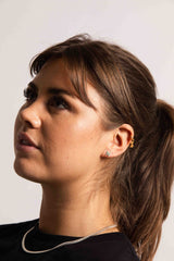 IX N Silver Stud w. Zirconia