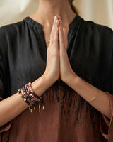 Inner Peace Initiative 18K Gold Bracelet w. Diamonds