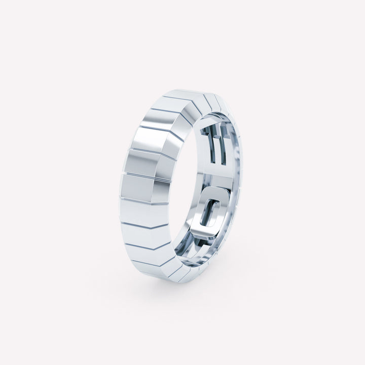 Eternity Engraved 18K Rosegold Ring