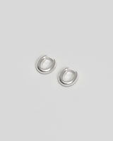 Chunky Tiny Hoops aus Silber