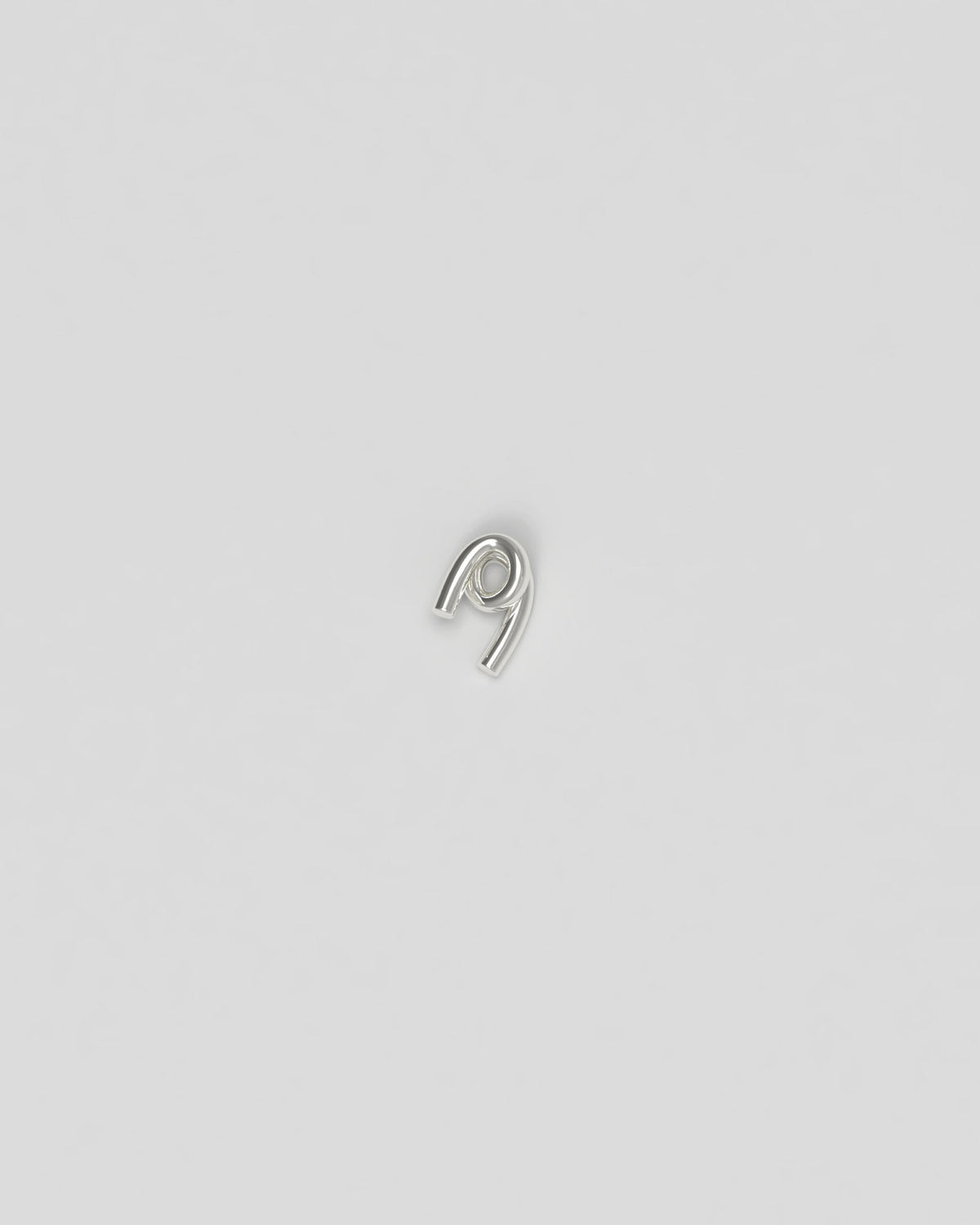 Rose Charm Silver Pendant