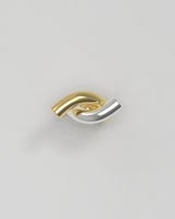 Rose Ring aus Gold & Silber
