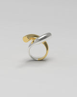 Rose Ring aus Gold & Silber