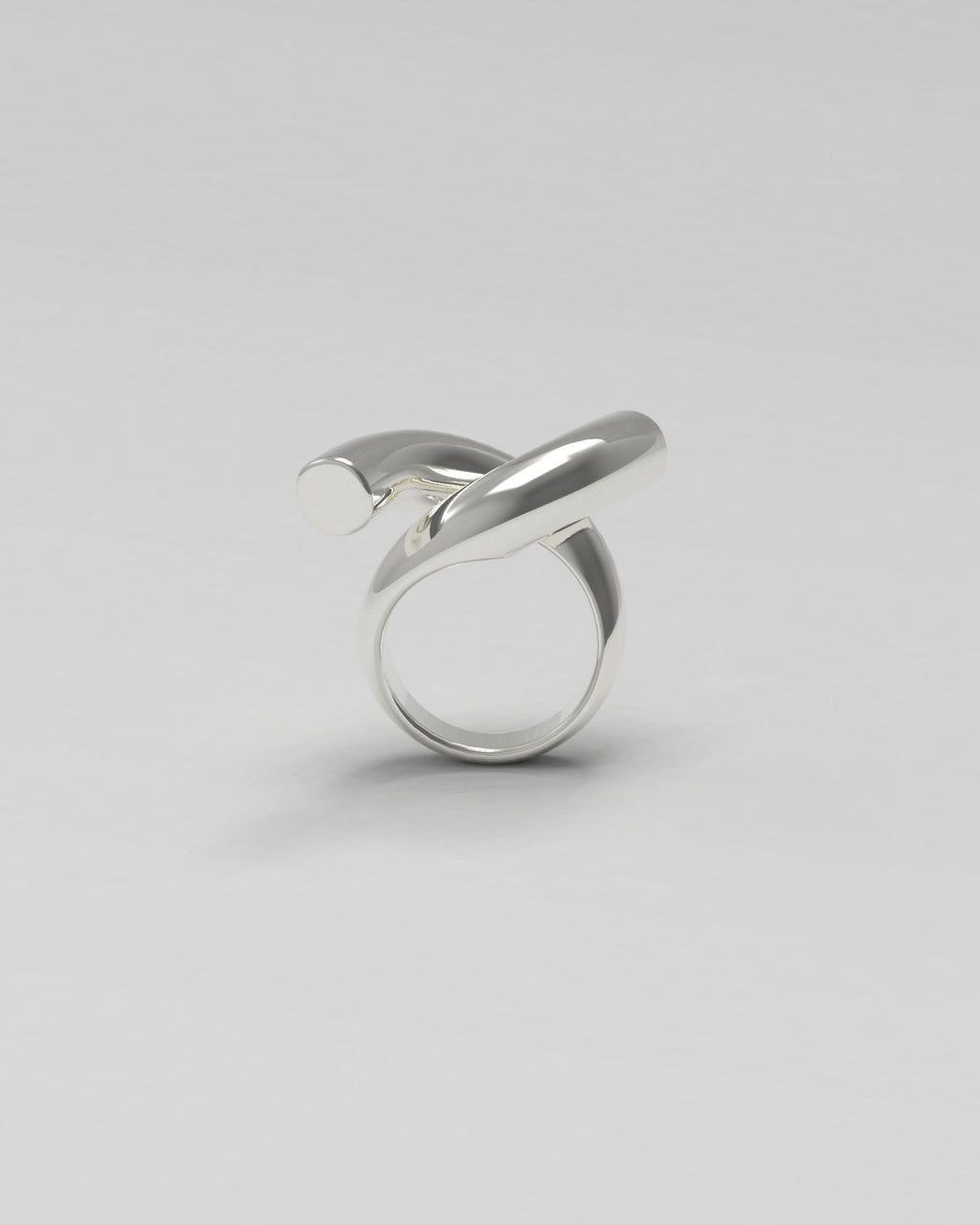 Rose Silver Ring