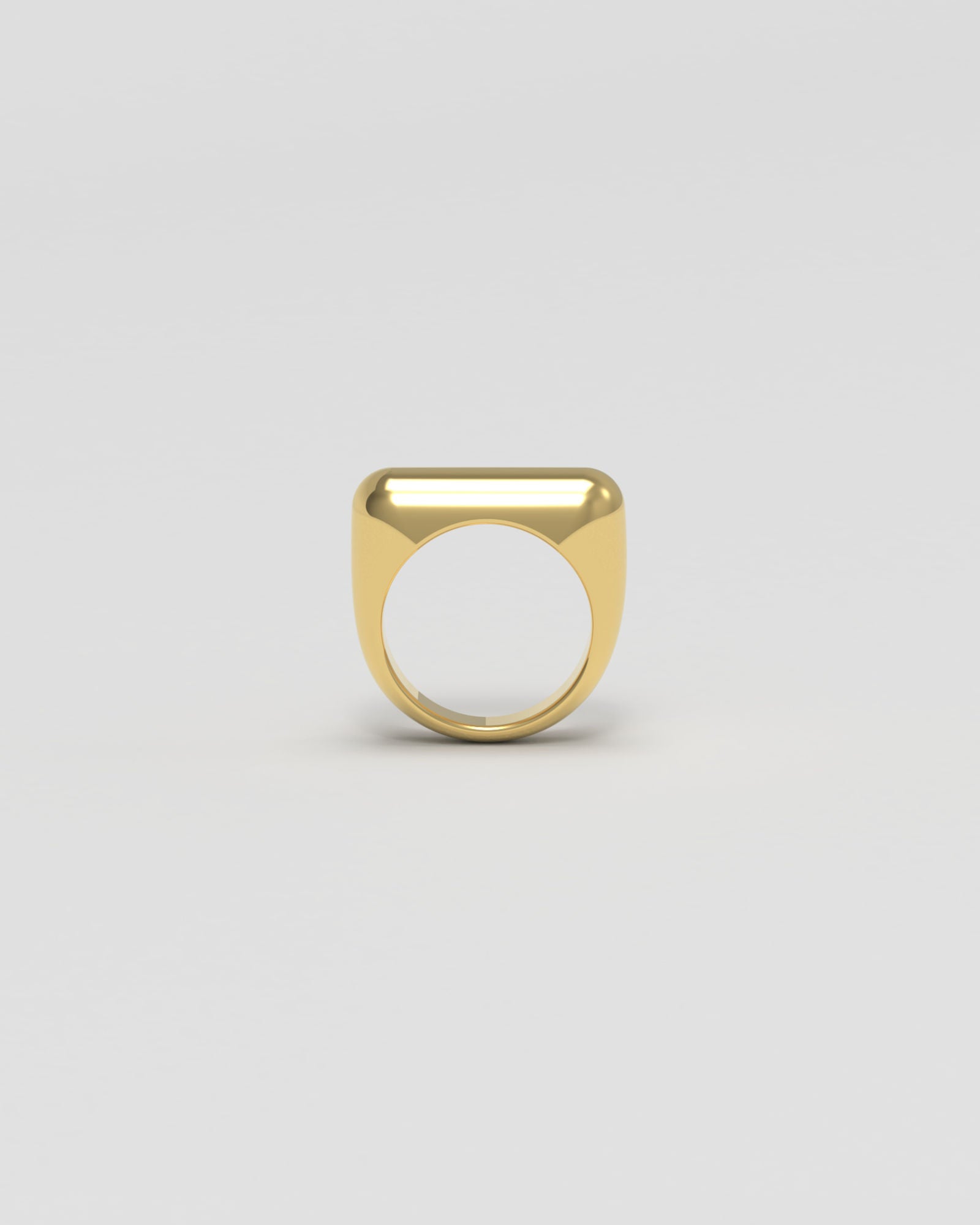 Sculpt Thick 14K Gold Ring