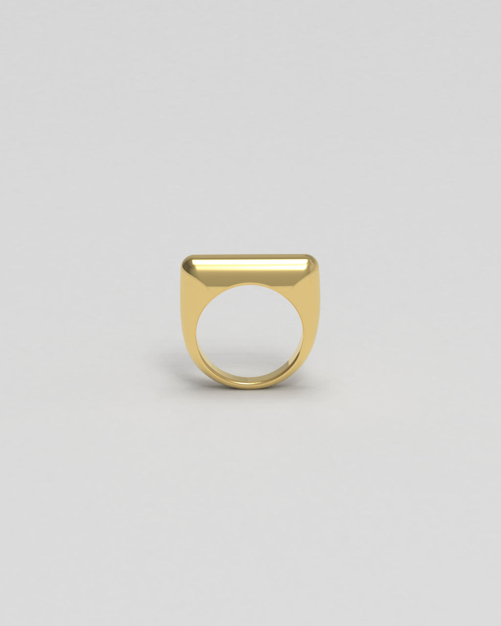 Sculpt Slim 18K Gold Ring