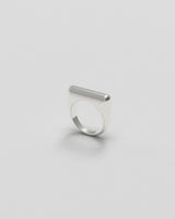 Sculpt Slim Silver Ring
