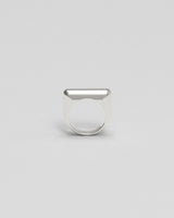 Sculpt Slim Silver Ring