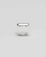 Sculpt Thick Silver Ring