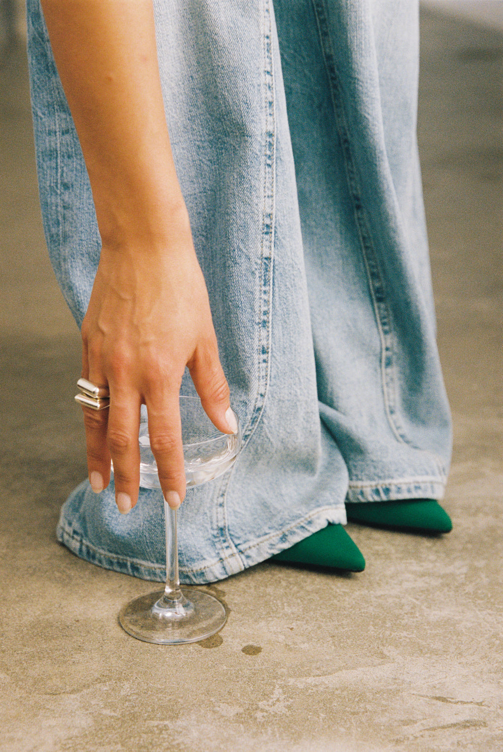 Sculpt Slim Silver Ring