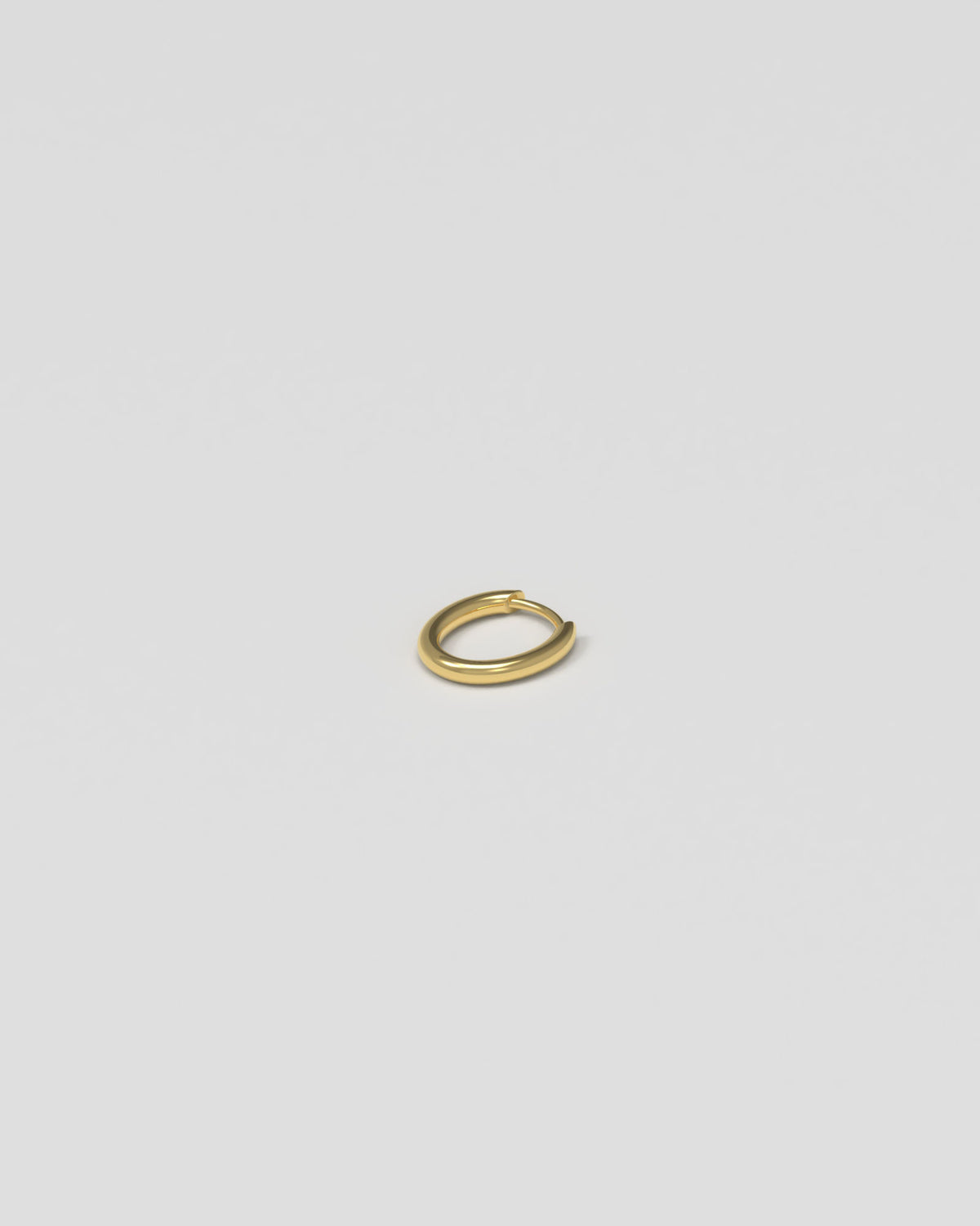 Slim Tiny 14K Gold Hoops
