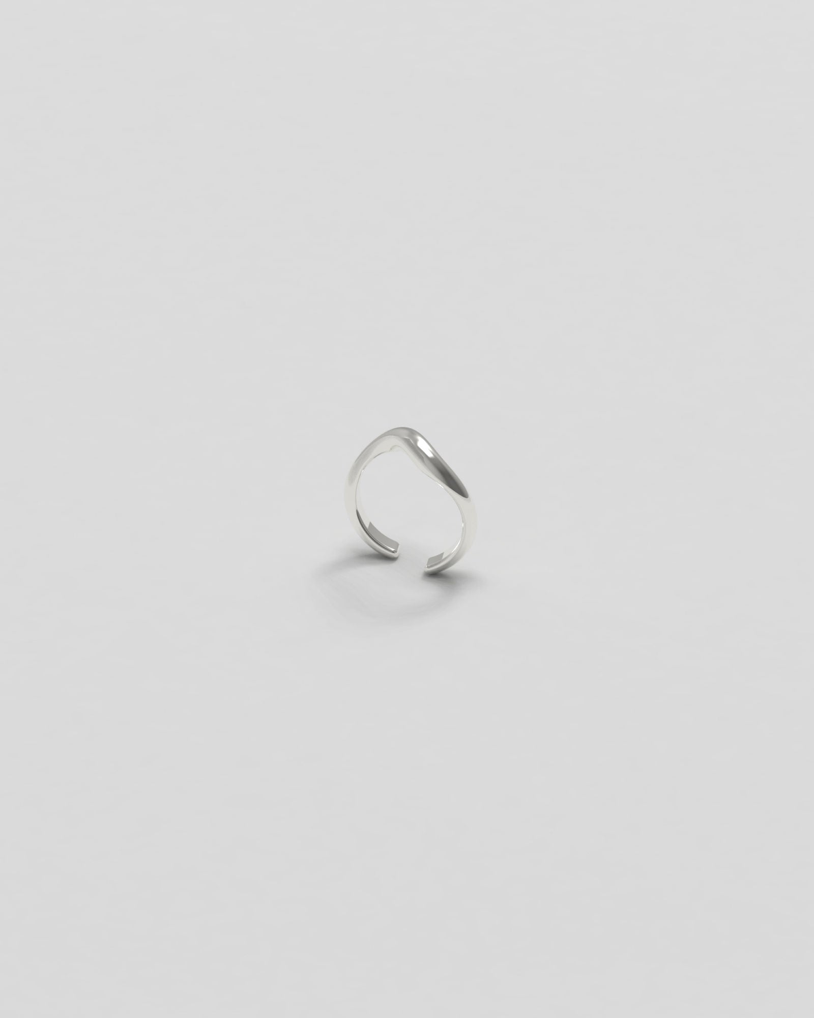 Thorn Silver Ear Cuff