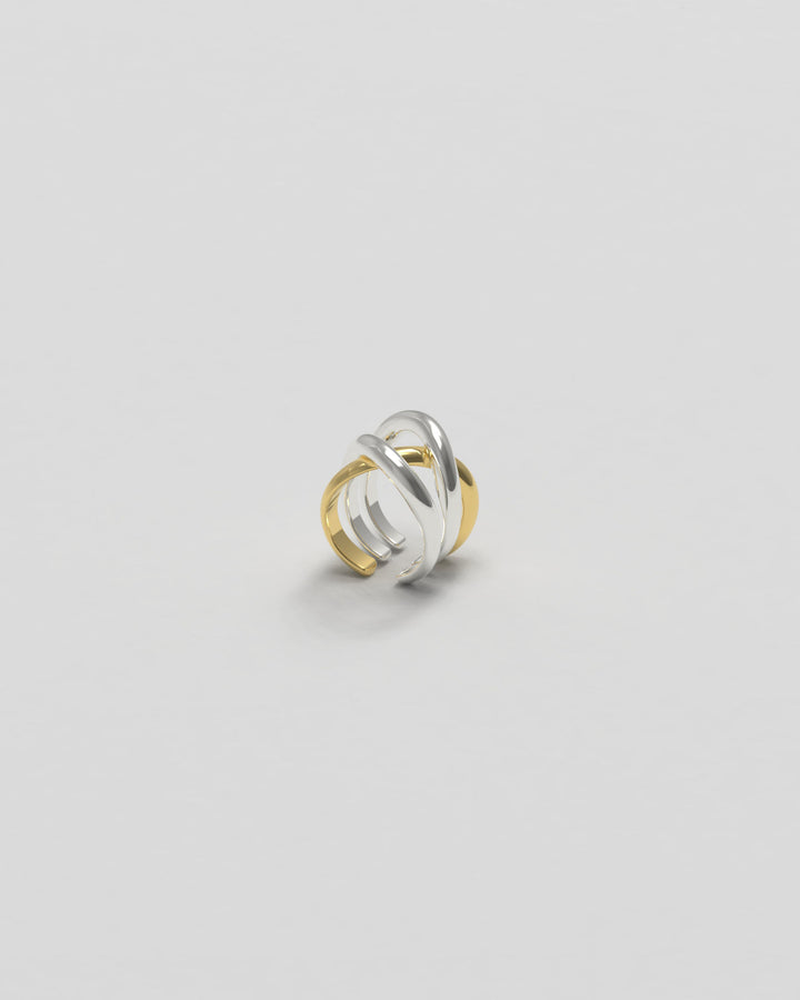 Thorn Triple Mix Sølv & Guld Ear Cuff