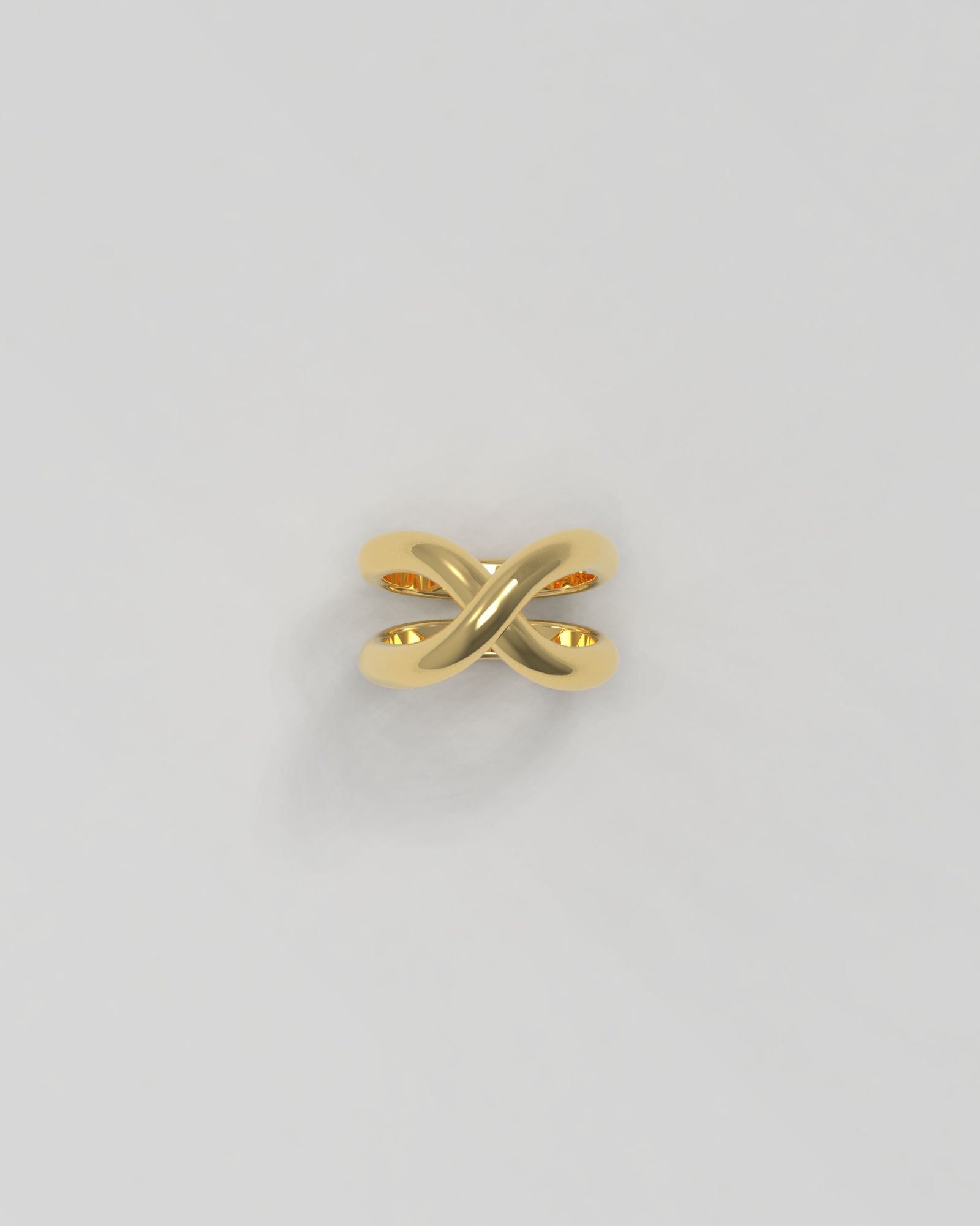 Thorn Double 14K Gold Ring