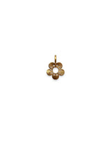 Flower Power 18K Gold Pendant w. Diamonds