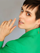 Liberty 18K Goldring m. Diamanten