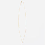 Twin Pearl S 18K Gold Necklace