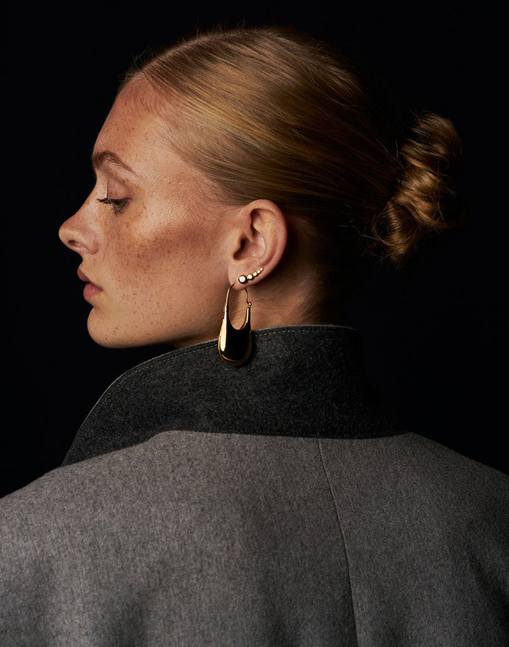 Unto You 18K Gold Stud