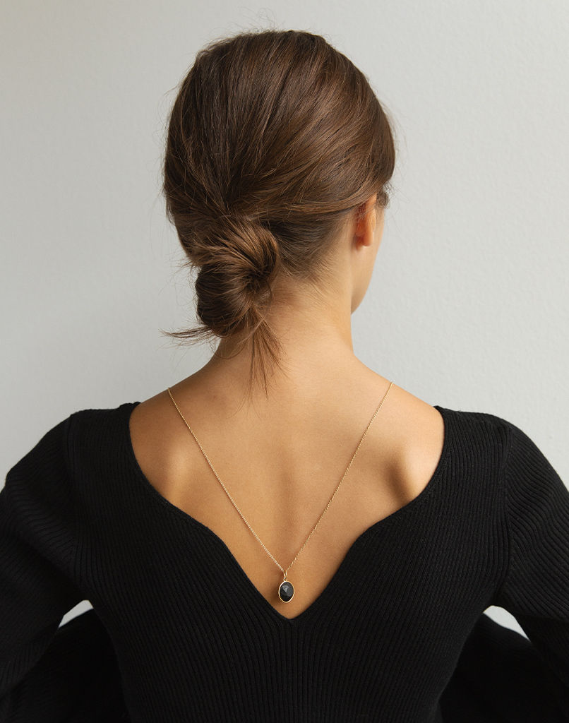 Of Me 18K Gold Necklace w. Diamond