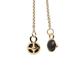 Ample Flight 18K Gold Necklace w. Diamond