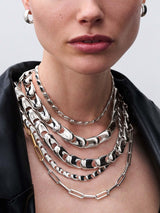 Electra Silver Necklace Small