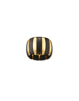 Isadora Striped 18K Gold Ring